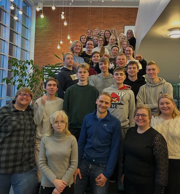 Erasmusvaihdon vieraat Hamelnista Saksasta 18 – 25.2.